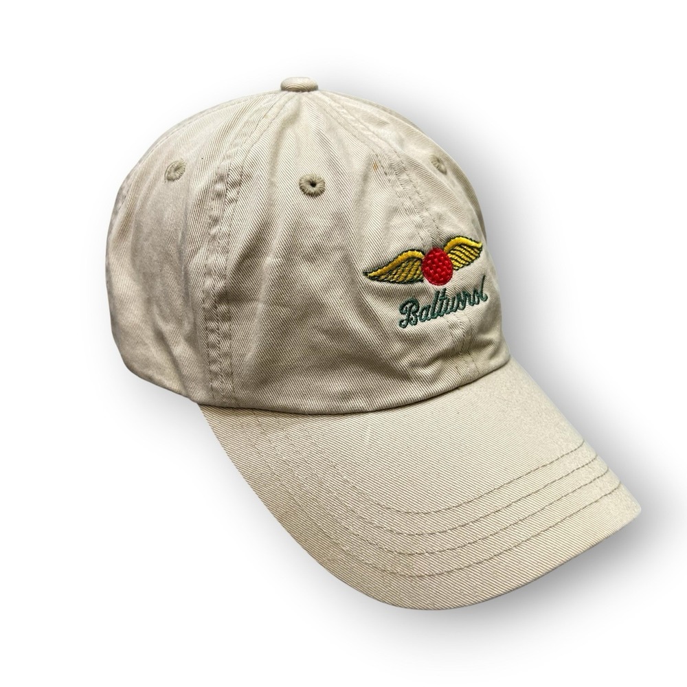 Baltusrol Golf Club Hat Imperial Strapback Khaki Cotton Dad Cap Embroidered